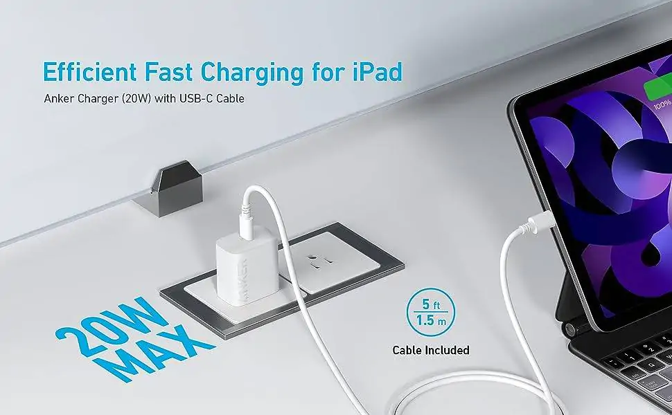 Anker 20W USB C Fast Wall Charger Block for iPhone All Series 6deximpo_anker_bangladesh_Acefast_bangladesh